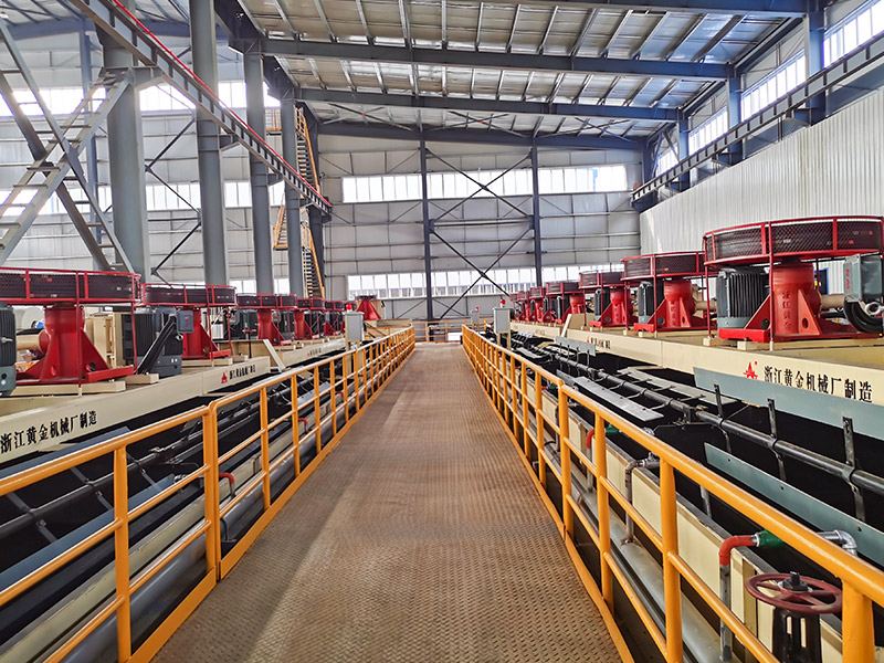 백만 톤/년 구리, 금, 황철석 광업 프로젝트 -Anhui Jinding Mining Co., Ltd.